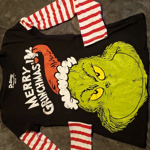 Long sleeve Grinch tee - Picture 5 of 5